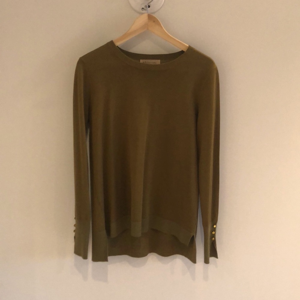 Philosophy sweater in Olive green